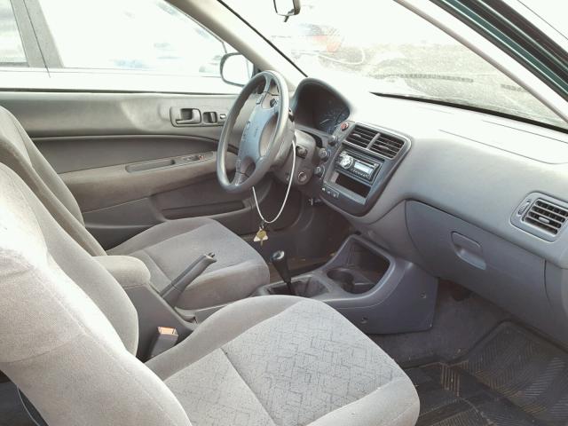 1HGEJ8144YL092292 - 2000 HONDA CIVIC EX მწვანე ფოტო 5