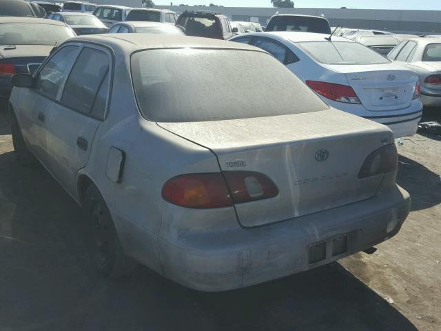 1NXBR12E0YZ388246 - 2000 TOYOTA COROLLA VE SILVER photo 3