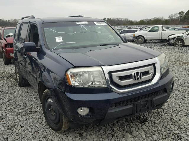 5FNYF48429B052079 - 2009 HONDA PILOT EX BLUE photo 1