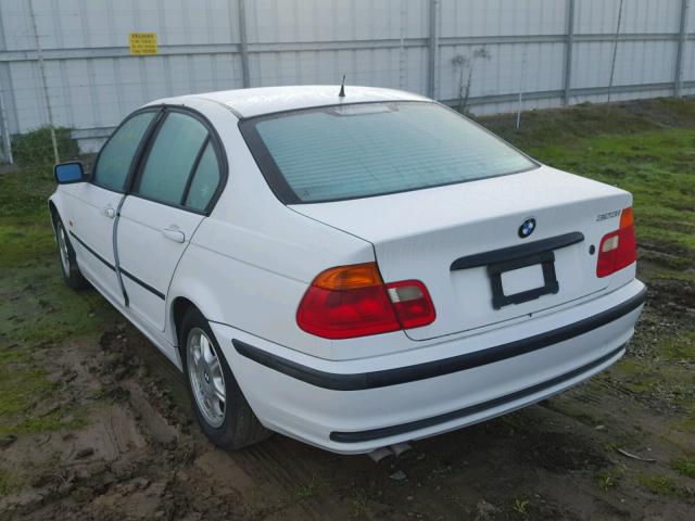 WBAAM3331XFP57722 - 1999 BMW 323I AUTOM WHITE photo 3