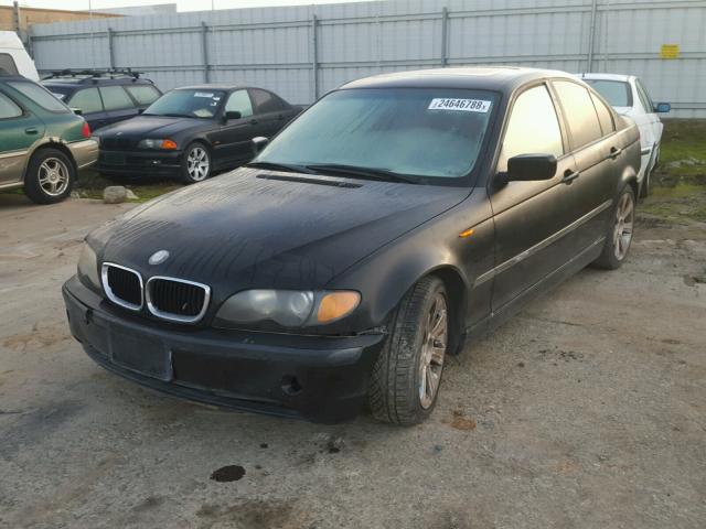 WBAET37482NG84731 - 2002 BMW 325 I BLACK photo 2