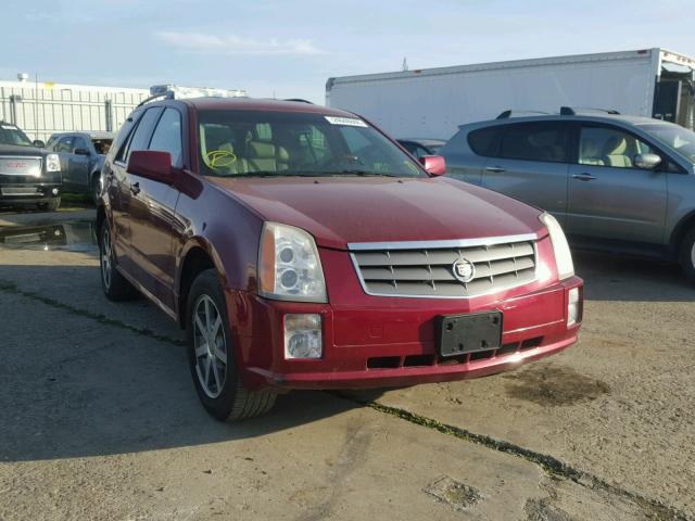 1GYDE63A740128794 - 2004 CADILLAC SRX RED photo 1