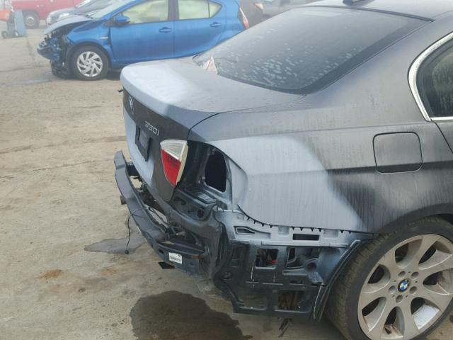 WBAVB33596PS15639 - 2006 BMW 330 I CHARCOAL photo 9