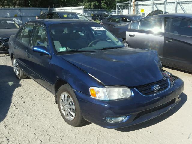 2T1BR12E91C449665 - 2001 TOYOTA COROLLA CE BLUE photo 1