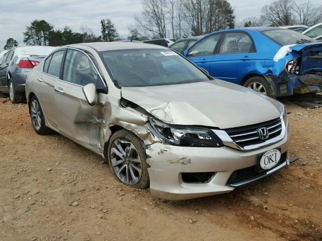 1HGCR2F52DA086124 - 2013 HONDA ACCORD SPO TAN photo 1