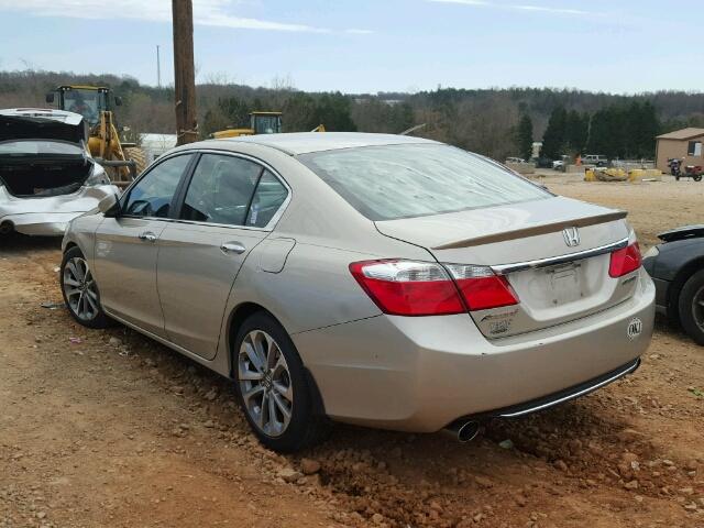 1HGCR2F52DA086124 - 2013 HONDA ACCORD SPO TAN photo 3