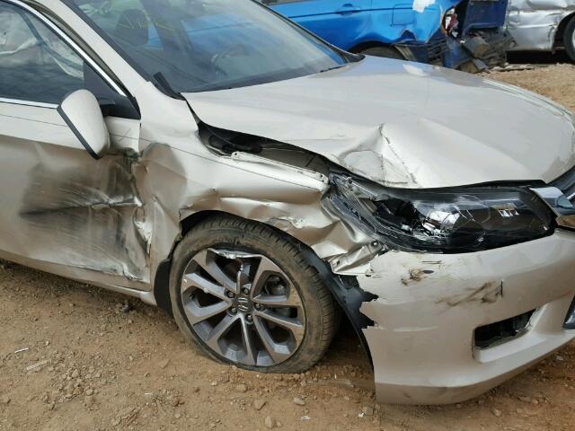 1HGCR2F52DA086124 - 2013 HONDA ACCORD SPO TAN photo 9