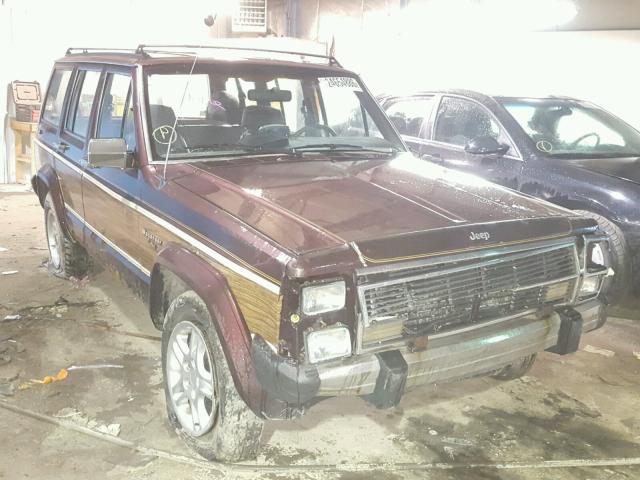 1J4FN78LXLL242889 - 1990 JEEP WAGONEER L BROWN photo 1