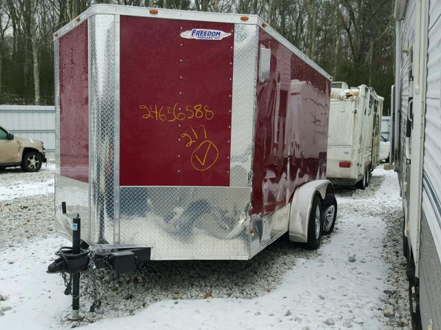 5WKBE1228J1050889 - 2018 FREE TRAILER RED photo 2