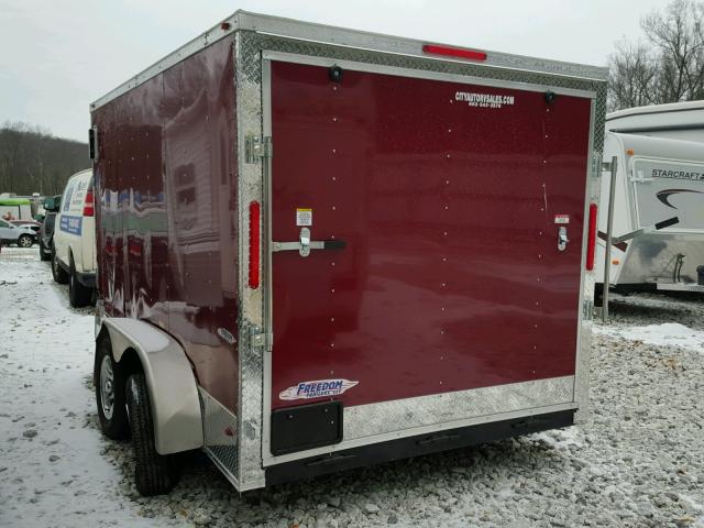 5WKBE1228J1050889 - 2018 FREE TRAILER RED photo 3