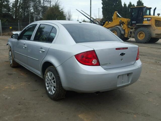 1G1AL58FX87271970 - 2008 CHEVROLET COBALT LT SILVER photo 3