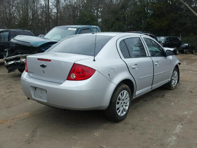 1G1AL58FX87271970 - 2008 CHEVROLET COBALT LT SILVER photo 4