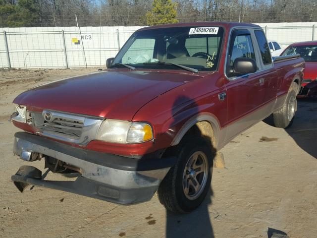 4F4YR16U6WTM21583 - 1998 MAZDA B3000 CAB RED photo 2