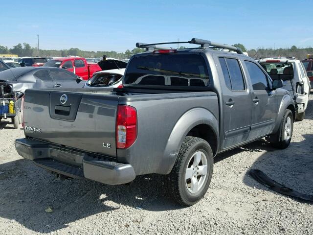 1N6AD07U98C409753 - 2008 NISSAN FRONTIER C CHARCOAL photo 4