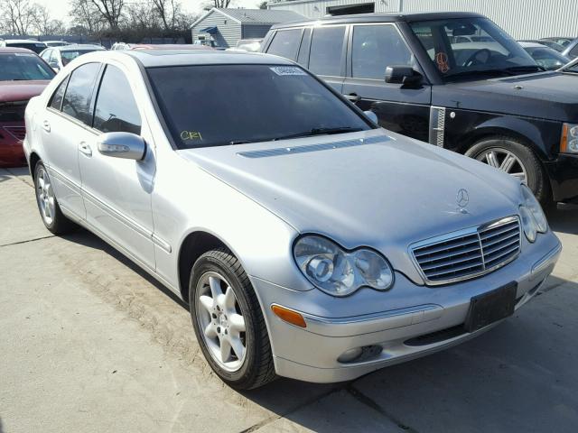 WDBRF64J91F089429 - 2001 MERCEDES-BENZ C 320 SILVER photo 1