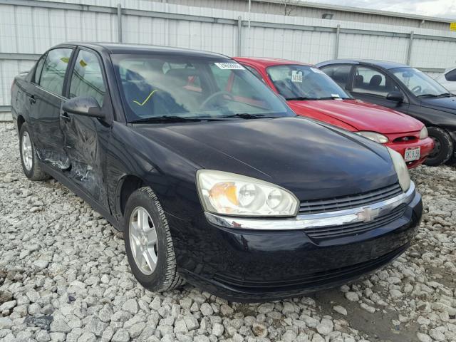 1G1ZT54834F229084 - 2004 CHEVROLET MALIBU LS BLACK photo 1