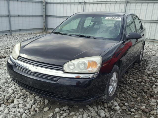 1G1ZT54834F229084 - 2004 CHEVROLET MALIBU LS BLACK photo 2