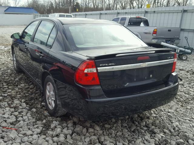 1G1ZT54834F229084 - 2004 CHEVROLET MALIBU LS BLACK photo 3