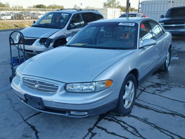 2G4WF551011249651 - 2001 BUICK REGAL GS SILVER photo 2