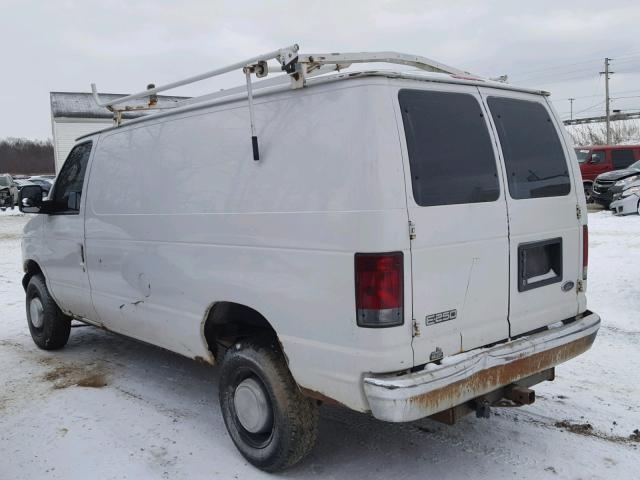 1FTNE24L44HA33940 - 2004 FORD ECONOLINE WHITE photo 3