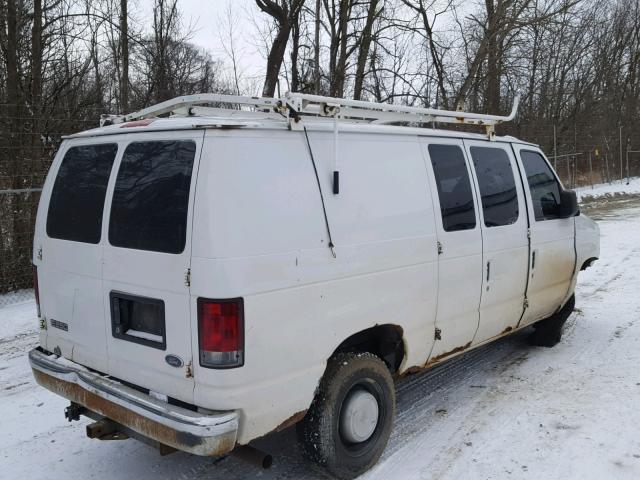 1FTNE24L44HA33940 - 2004 FORD ECONOLINE WHITE photo 4