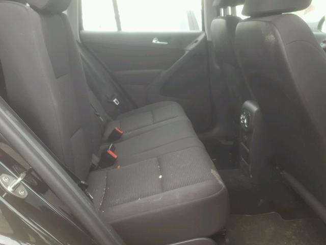 WVGAV7AX9HK045914 - 2017 VOLKSWAGEN TIGUAN S BLACK photo 6