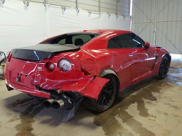 JN1AR54F79M251743 - 2009 NISSAN GT-R BASE RED photo 9