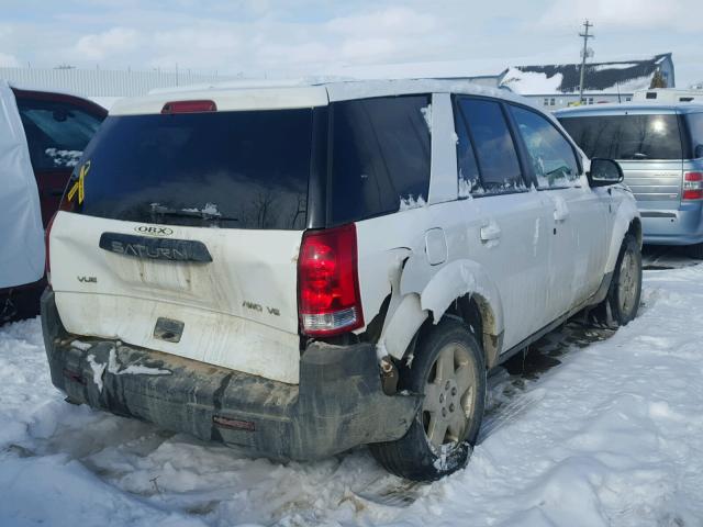 5GZCZ63464S829488 - 2004 SATURN VUE WHITE photo 4