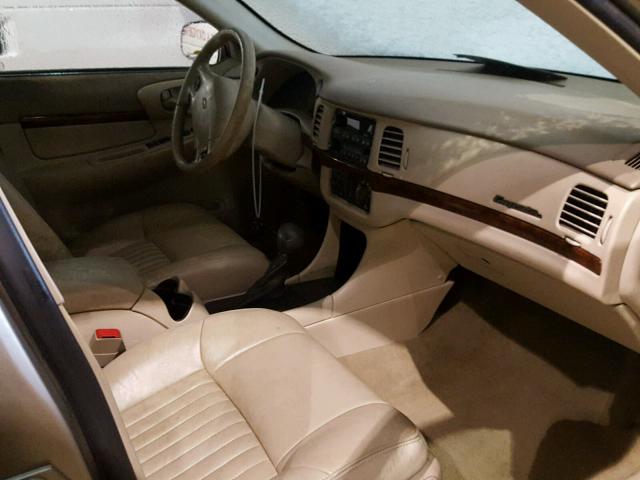 2G1WH55K419244552 - 2001 CHEVROLET IMPALA LS BEIGE photo 5