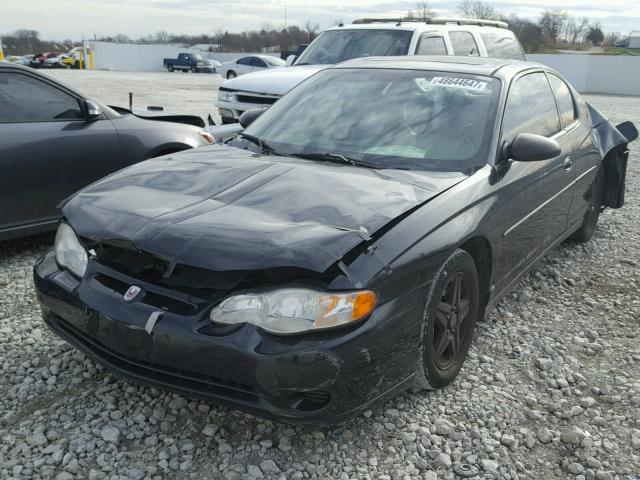 2G1WW12E759310918 - 2005 CHEVROLET MONTE CARL BLACK photo 2