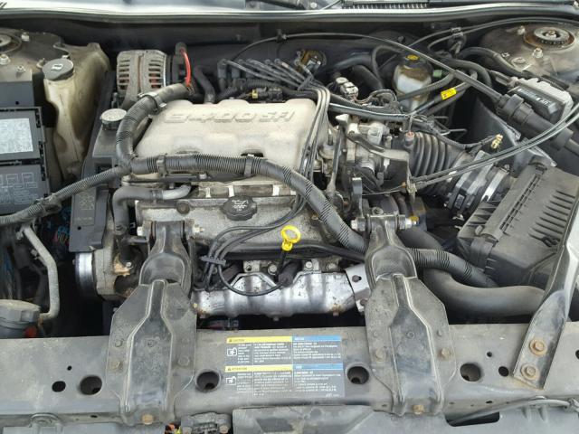 2G1WW12E759310918 - 2005 CHEVROLET MONTE CARL შავი ფოტო 7