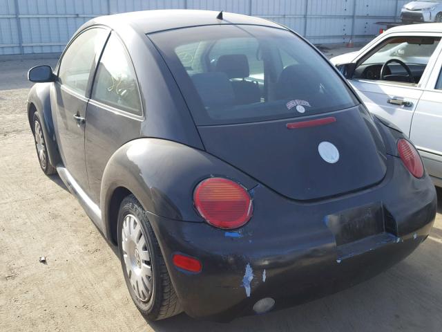 3VWBK31C75M413547 - 2005 VOLKSWAGEN BEETLE BLACK photo 3