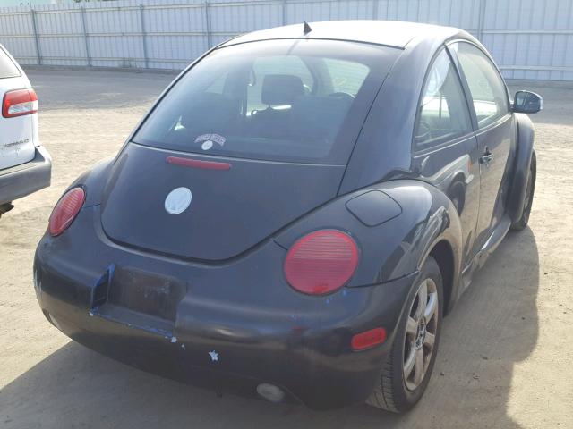 3VWBK31C75M413547 - 2005 VOLKSWAGEN BEETLE BLACK photo 4