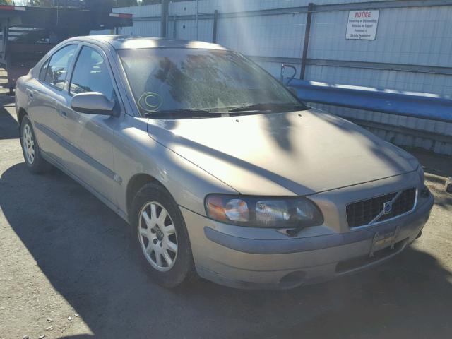 YV1RS61R812013225 - 2001 VOLVO S60 SILVER photo 1