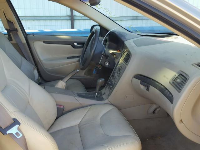 YV1RS61R812013225 - 2001 VOLVO S60 SILVER photo 5