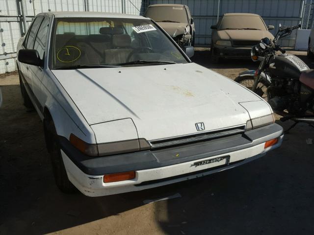 JHMCA5539HC041133 - 1987 HONDA ACCORD LX WHITE photo 1