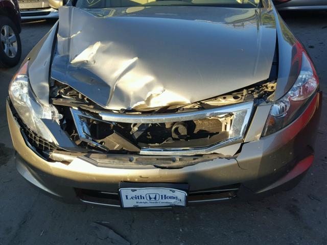 1HGCP26749A125407 - 2009 HONDA ACCORD EX GRAY photo 9