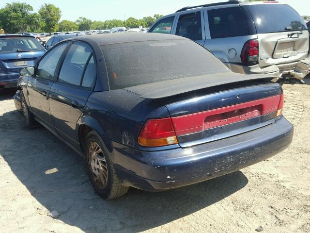 1G8ZK5278XZ341008 - 1999 SATURN SL2 BLUE photo 3