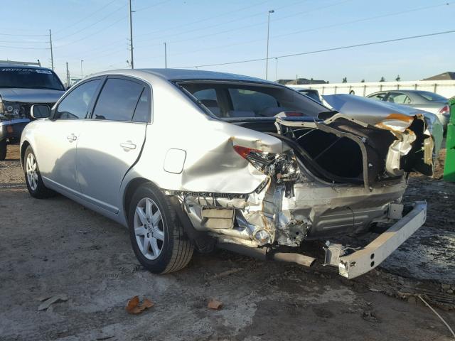 4T1BK36B67U188759 - 2007 TOYOTA AVALON XL SILVER photo 3