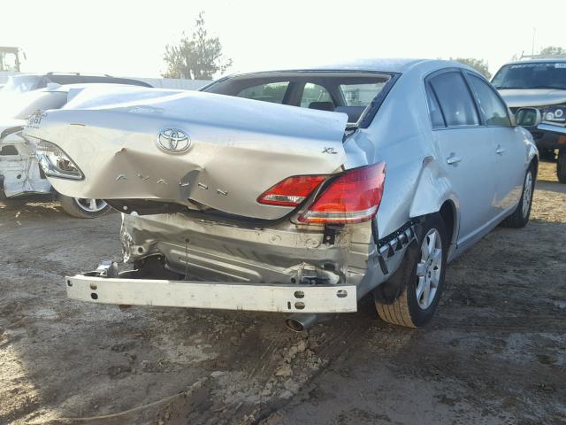 4T1BK36B67U188759 - 2007 TOYOTA AVALON XL SILVER photo 4