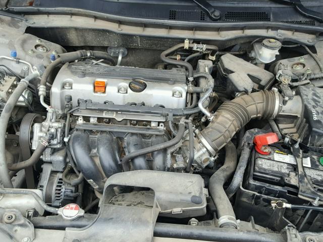 1HGCP2F36CA194734 - 2012 HONDA ACCORD LX SILVER photo 7