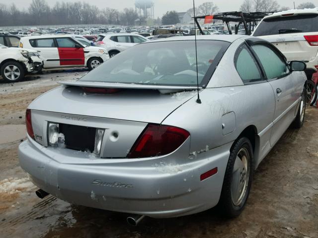 1G2JB12F737123493 - 2003 PONTIAC SUNFIRE SILVER photo 4