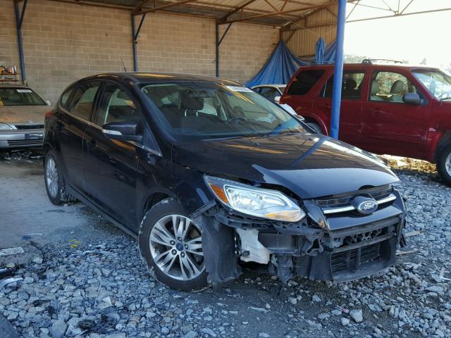 1FAHP3M23CL334608 - 2012 FORD FOCUS SEL BLACK photo 1