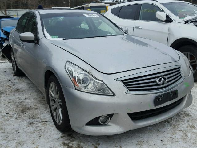 JN1CV6AR6BM356854 - 2011 INFINITI G37 SILVER photo 1