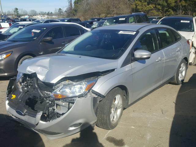 1FADP3F22EL425819 - 2014 FORD FOCUS SE SILVER photo 2