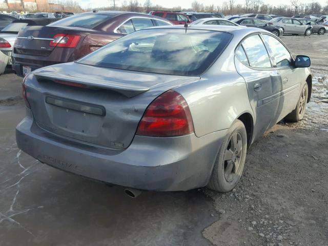 2G2WP552271118728 - 2007 PONTIAC GRAND PRIX GRAY photo 4