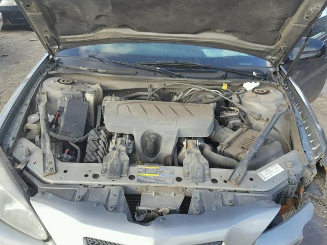 2G2WP552271118728 - 2007 PONTIAC GRAND PRIX GRAY photo 7