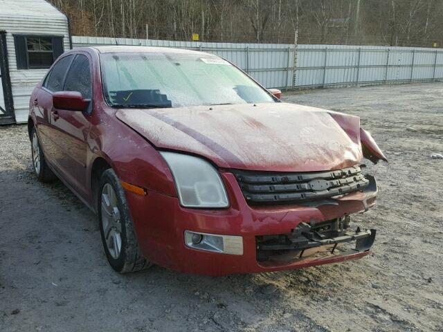 3FAHP08Z37R164358 - 2007 FORD FUSION SEL RED photo 1