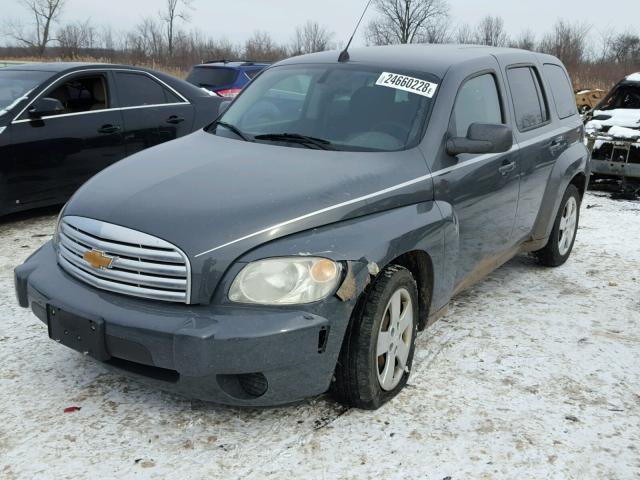 3GNDA13D78S598893 - 2008 CHEVROLET HHR LS GRAY photo 2