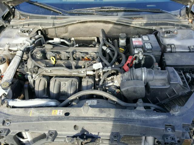 3FAHP0HA3CR425685 - 2012 FORD FUSION SE CHARCOAL photo 7